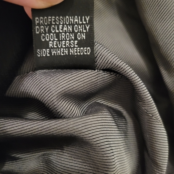 Juliana Collezione Black Sueded Cotton Beaded Two Piece Suit Set - Picture 10 of 10